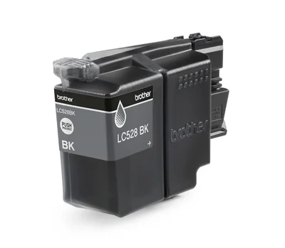 Brother LC528BK Black Ink Cartridge for MFCJ5010DW/MFCJ5110DW - 6000 page yield