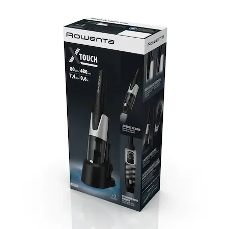 Ръчна прахосмукачка Rowenta X-TOUCH AC9736WO 7.4V 10min Сива