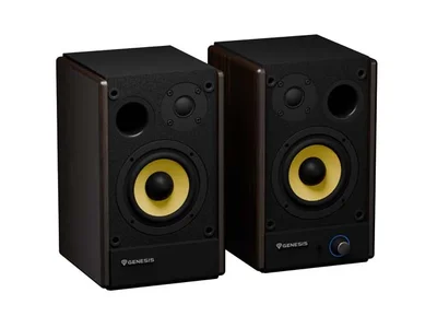 Genesis Arsen 402 Speakers, BT 2.0, Brown