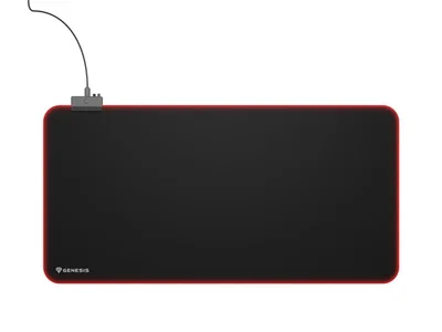 Геймърска подложка за мишка Genesis Boron 500 XXL RGB Logo 800x400 мм