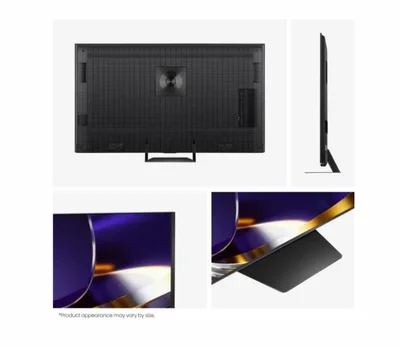 Hisense 65"U7S Pro, 4K Ultra HD 3840x2160, ULED, FALD, Quantum Dot, 165Hz, IPS, HDR 10+, HLG, Dolby Vision IQ, Dolby Atmos, Smart TV, WiFi 5GHz, WiFi Direct, BT, Anyview Cast,light sensor,Solar Powered Remote, 4xHDMI, 2xUSB, LAN, CI+, DVB-T2/C/S2, Black