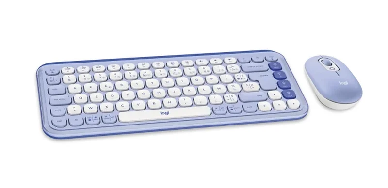 LOGITECH POP ICON COMBO - LILAC - US INT'L - BT  - INTNL-973