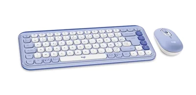 LOGITECH POP ICON COMBO - LILAC - US INT'L - BT  - INTNL-973