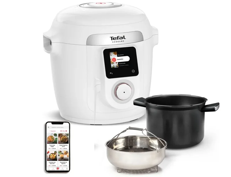 Tefal CY9621F2 Epc Cook4Me 10In1 W/O Grid Wht