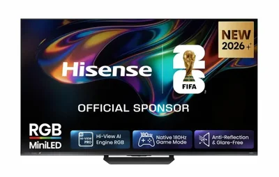 Телевизор Hisense UR8S 65" 4K UHD Mini LED IPS 180Hz Dolby Vision IQ Smart TV