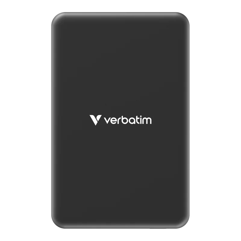Външна батерия Verbatim Charge 'n' Go Essentials Magnetic Wireless 10000mAh Черен