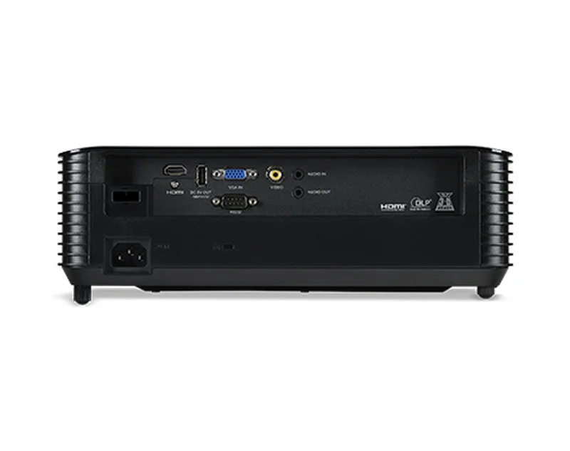 Мултимедиен проектор Acer X1328Wi DLP, WXGA (1280x800), 4500 ANSI лумена, 20000:1, 220W, 3D Ready, HDMI, VGA, черен