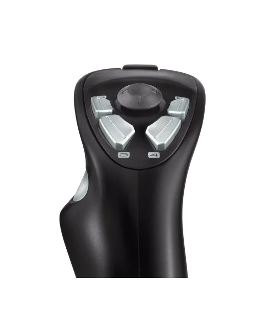 Logitech G Extreme 3D Pro Joystick, Twist Rudder Control, 12 Programmable Buttons, 8-Way Hat Switch
