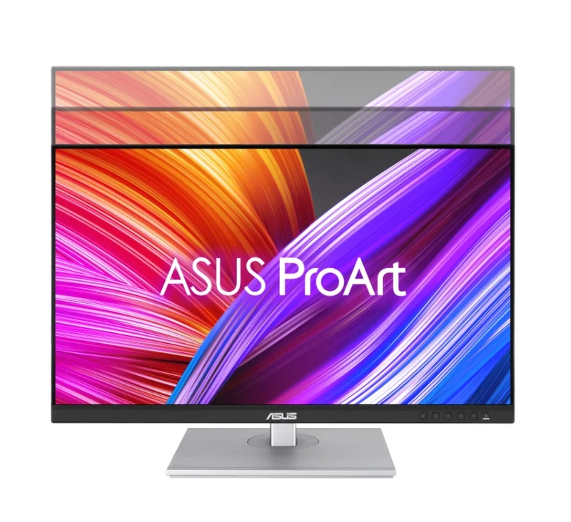 Asus ProArt Display PA278CGV Professional Monitor 27 ", IPS, QHD (2560 x 1440), 144 Hz, USB-C PD 90W, VESA DisplayHDR 400, FreeSync Premium, Ergonomic Stand, Green Sustainability,Black +Silver