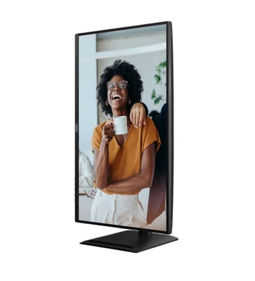 AOC Q27P4CV, 27" IPS WLED, 2560x1440@120Hz, 4ms GtG, 350cd m/2, 1500:1, 50M:1 DCR, Adaptive Sync, FlickerFree, Anti-Blue Light, 2Wx2, Tilt, Height Adjust, Pivot, Swivel, HDMI, DP, USB hub, RJ45