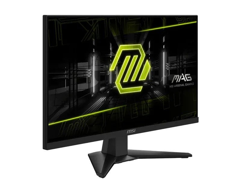 MSI MAG 244F Gaming Monitor, 23.8", 0.5ms, 200Hz Rapid IPS, 1920x1080, AMD FreeSync Premium, AI Vision, Console Mode, HDR Ready, 300nits AG, 1.07B, 1000:1, 100M:1, DP(1.2a), HDMI(2.0b), Headphone out, Tilt, VESA 100, Black, 2.9kg