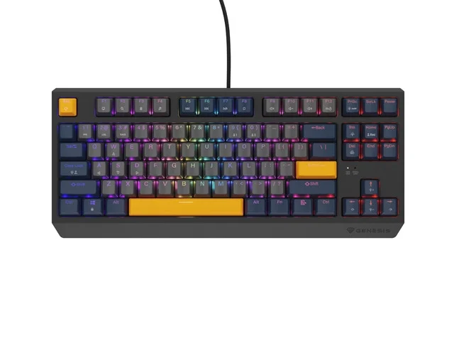 Гейминг клавиатура Genesis Thor 230 TKL RGB механична Outemu Panda, Naval Blue, US