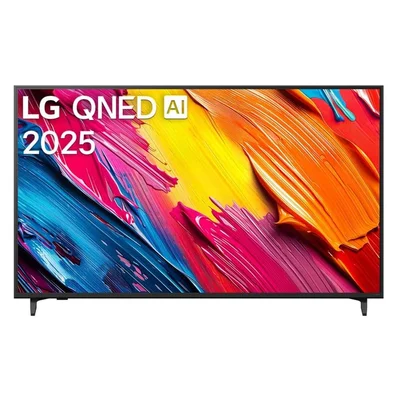 LG 65QNED70A6A, 65" 4K QNED HDR Smart TV, 3840x2160, DVB-T2/C/S2, Alpha 7 AI Processor, HDR10 / HLG, webOS 25 ThinQ, VRR / ALLM / HGiG, 4K Upscaling, WiFi 5, Voice ID, Bluetooth 5.0, AirPlay 2, LAN, CI, HDMI, SPDIF, Google Cast, 2 pole Stand