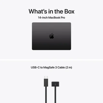 Apple 14-inch MacBook Pro: Apple M5 Pro chip with 15-core CPU and 16-core GPU, 24GB, 2TB SSD - Space Black