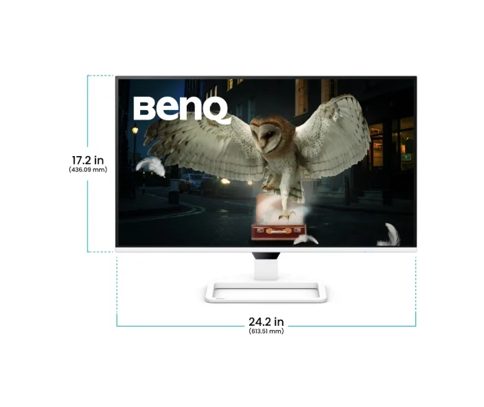 BenQ EW270Q 27" 2K 200Hz BenQ Home Entertainment Monitor, 27W WORK &  ENTERTAINMENT DISPLAY EW270Q WHITE