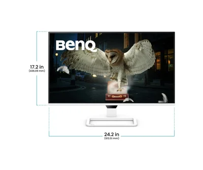 BenQ EW270Q 27" 2K 200Hz BenQ Home Entertainment Monitor, 27W WORK &  ENTERTAINMENT DISPLAY EW270Q WHITE