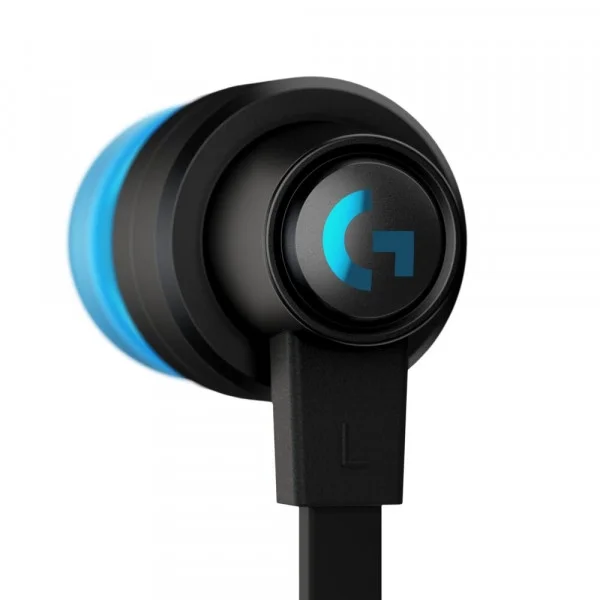 Logitech G333 Gaming Headphones, Cable Management, Custom-length Cable, Dual Dynamic Drivers, Black