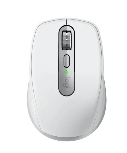 Мишка Logitech – MX Anywhere 3S for Mac, безжична, Pale Grey