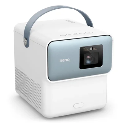 BenQ GP100 DLP, Portable, Home Entertainment Luxury, Android TV, 1000 AL, 1080p, LED, TR 1.2, Auto Focus, Auto 2D Keystone, Contrast Ratio (FOFO) 100,000:1, 20W treVolo Chamber speaker (2.1 ch), HDMI 2.0, ATV2 with Netflix preload, Game Mode, Auto Switch