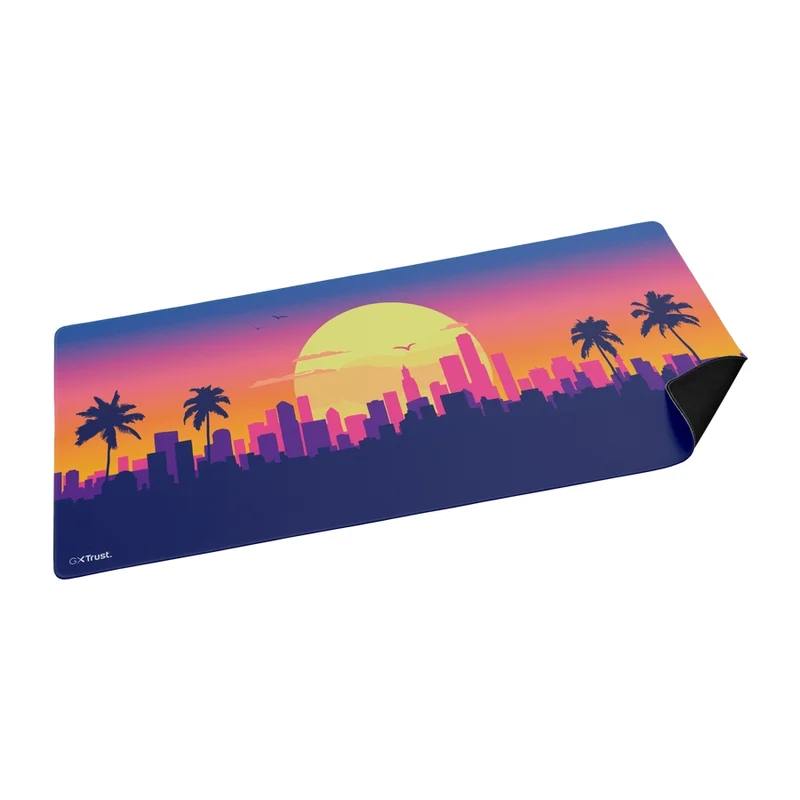 Геймърски комплект TRUST GXT882 Miami 3-в-1, бял, безжичен (Keyboard & Mouse & Mousepad)