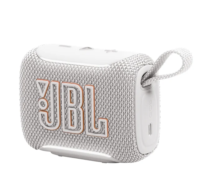 JBL GO 5 WHT Waterproof and drop-proof portable speaker