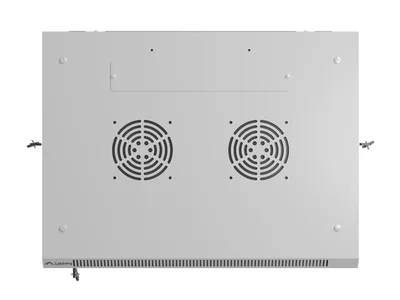 Lanberg rack cabinet 19" wall-mount 6U/600x450 with perforated door grey (flat pack)