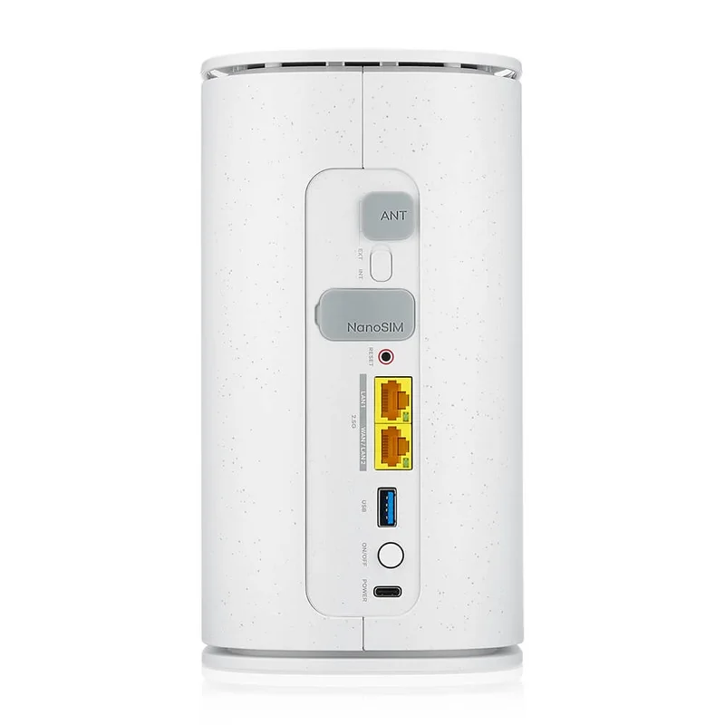 ZyXEL FWA515, 5G NR Indoor Router, Standalone/Nebula with 1 year Nebula Pro License, BE7200 WiFi, 2 x 2.5GB LAN, EU region