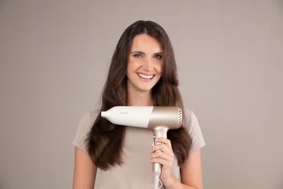 Beurer HC 70  Hair dryer, 2100 W, Ionic function, Powerful DC motor, 2 attachments, 3 heat settings,2 blower settings, cold air, overheating protection, Removable safety filter