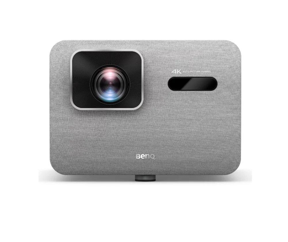 BenQ TK705STi Home Entertainment Projector, 4K UHD (3840x2160), 3000 ANSI lumens, 0.8 Throw Ratio, Auto Vertical Keystone, CinematicColor, Bluetooth 5.2, HDMI x2, USB-A, USB-C (PD 30W), 2x8W Speaker, OS Google TV, SmartRemote App, 3.8kg, Silver