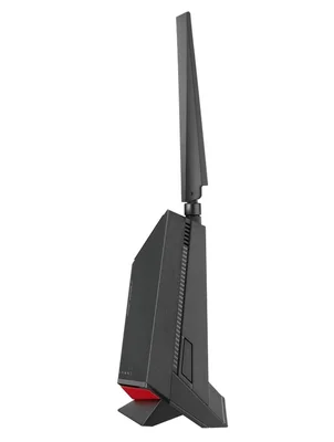 Рутер ASUS RT-BE86U BE6800 Gaming, двубандов, Quad-Core 2.6GHz CPU, 256MB/1GB Flash/RAM, 4K-QAM, MLO, 10G порт, 2.5G четири порта, AiProtection Pro, Adaptive QoS, VPN Fusion, Instant Guard, IPTV, OFDMA, MU-MIMO, UTF-8 SSID, AiMesh, черен