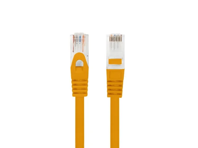 Lanberg patch cord CAT.6A U/UTP LSZH CU 0.25m Fluke Passed, Orange