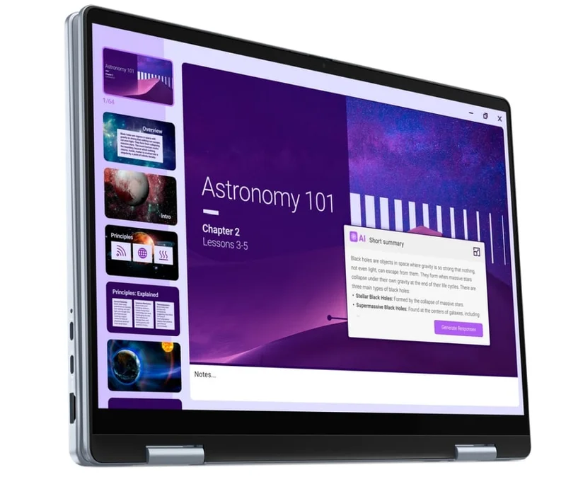 Dell 14 Plus 2-in-1 DB04250, Intel Ultra 7 256V (47 TOPS NPU, 8 cores, up to 4.8 GHz), 14" 16:10 FHD+(1920x1200) Touch 300nits WVA AG, 16GB, LPDDR5X, 8533MT/s (onboard), 512GB M.2 SSD PCIe, Intel Arc, FHD RGB and Mic, Wi-Fi 7, FPR, Backlit Kb, Win 11 Pro