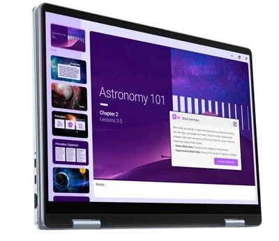 Dell 14 Plus 2-in-1 DB04250, Intel Ultra 7 256V (47 TOPS NPU, 8 cores, up to 4.8 GHz), 14" 16:10 FHD+(1920x1200) Touch 300nits WVA AG, 16GB, LPDDR5X, 8533MT/s (onboard), 512GB M.2 SSD PCIe, Intel Arc, FHD RGB and Mic, Wi-Fi 7, FPR, Backlit Kb, Win 11 Pro