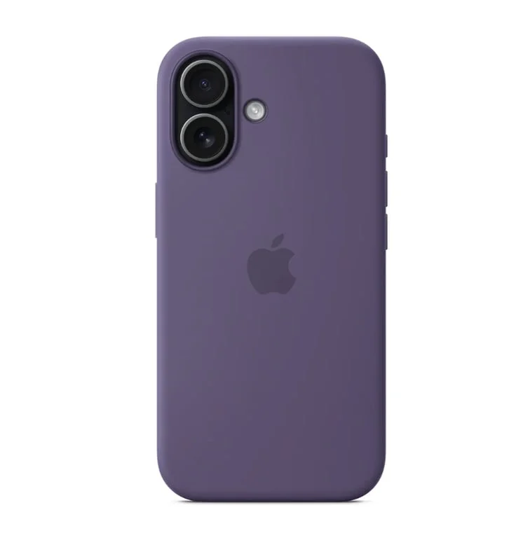 Калъф силиконов Apple iPhone 17 с MagSafe, Purple Fog