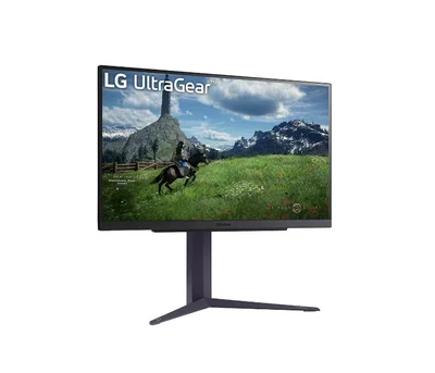 LG 27GS85Q-B, 27", UltraGear QHD Nano IPS, 1ms, AG, QHD (2560x1440), 200Hz, HDR 400, 1000:1, 400cd/m2, DCI-P3 98%, USB3.0 (1up/2down), AMD Free-sync, NVIDIA G-Sync, HDMI, DisplayPort, Height adjustment, Tilt, Pivot, Headphone Out, Black