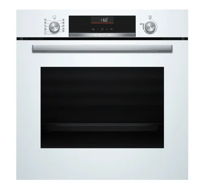Bosch HBG536EW4, SER6, Oven A+, ecoClean back+Hydro, 8 HM, AutoPilot 10, 1 lvl rail,  SoftClose&SoftOpen, Air Fry tray, White