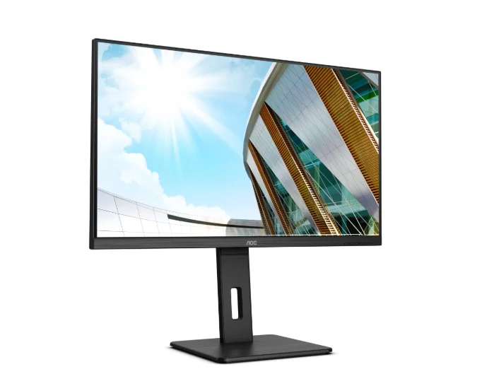 AOC U32P2, 31.5" VA WLED, 3840x2160@60Hz, 4ms GtG, 350cd m/2, 3000:1, 50M:1 DCR, Adaptive Sync, FlickerFree, Low Blue Light, 3Wx2, Tilt, Height Adjust, Pivot, Swivel, 2xHDMI, DP, USB hub
