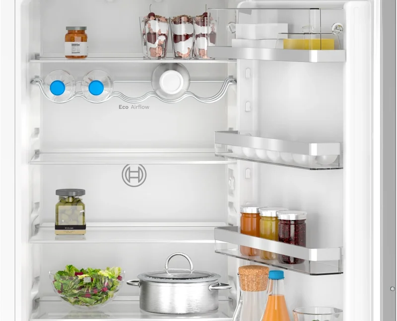 Bosch KIN96ADC0 SER6, BI fridge-freezer XL, NoFrost freezer, C, 193,5cm, 290l(215+75), 34dB(B), IC, VitaFresh XXL 0°, EcoAirflow, bottle shelf, Door Open Alarm, SoftClose flat hinge