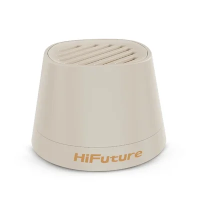 Тонколона HiFuture Mega S Latte Bluetooth 5.4, MagSafe, 5W, до 10 часа, TWS, стойка за телефон, безжично зареждане