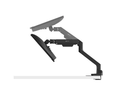 BenQ DUAL MONITOR ARM, BenQ Dual Ergo Arm BDH01, UNIVERSAL DESKTOP DEVICE BDH01 BLACK, Fits screens up to 35 inches, VESA compatibility for 75x75mm and 100x100mm patterns, Weight Capacity (per screen) 2 to 20kg