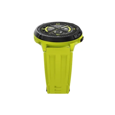 HiFuture MIX3 Fluorescent Yellow, 1.43" AMOLED, 466*466, Powered by Dual Core & Syntra AI, Bluetooth Call, 3ATM Waterproof, Compass & Altimeter, 24/7 True Heart Rate & Blood Oxygen Sensor, Up to 10 days daily use