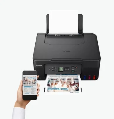 Мастилноструйно многофункционално устройство Canon PIXMA G3470, Черен