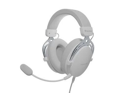 Геймърски слушалки Genesis Toron 531 с микрофон, бели
