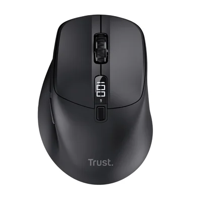 TRUST Zevo Fast Rechargable Multi-Wireless Mouse Black