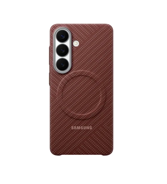 Калъф Samsung S26 Carbon Magnet за смартфон, 6.3", червен