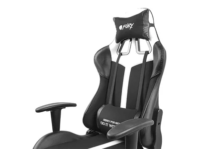 Геймърски стол FURY Avenger XL Бял