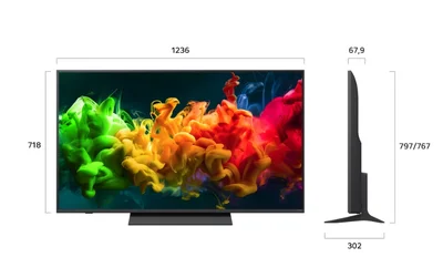 LG 55QNED81B3A, 55" 4K QNED MiniLED Smart TV, 3840x2160, DVB-T2/C/S2, Alpha 7 AI Processor, HDR10/HLG, webOS 26 ThinQ, VRR/ALLM/HGiG, 4K Super Upscaling, WiFi 5, Bluetooth 5.3, AirPlay 2, SPDIF, LAN, CI, HDMI, AI Sound Pro, Google Cast, Motion Booster