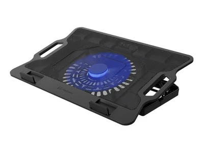 Охлаждаща подложка за лаптоп Natec Dipper 2, 12"-17.3", LED подсветка, 2 USB, черен