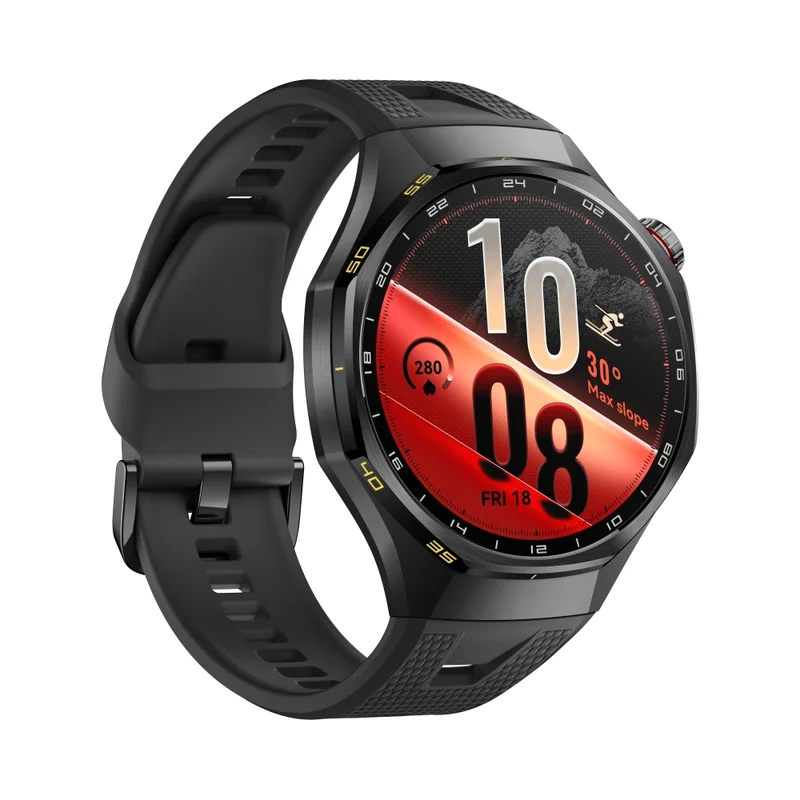 Смарт часовник HUAWEI Watch GT 7 Pro Atum-B49F, 1.47" дисплей, черна каишка + True Wireless слушалки Huawei Freebuds SE 4 ANC, бели