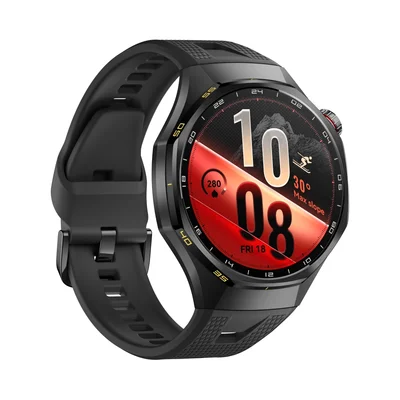 Смарт часовник HUAWEI Watch GT 7 Pro Atum-B49F, 1.47" дисплей, черна каишка + True Wireless слушалки Huawei Freebuds SE 4 ANC, бели